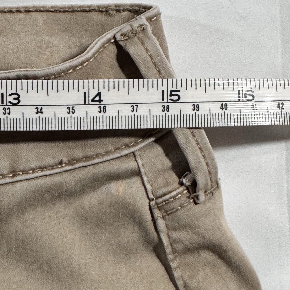 NYDJ Jeans Womens 10  Lift Tuck Tech Mid-Rise Straight Leg Tan Stretch Slimming‎ - Picture 12 of 14